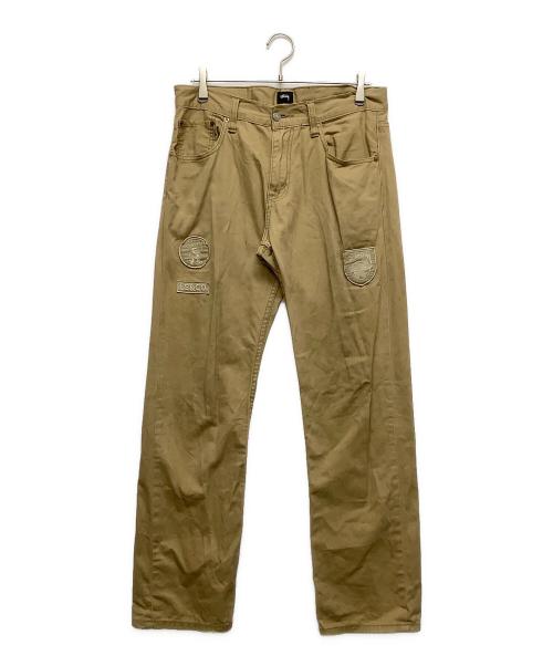 stussy（ステューシー）stussy (ステューシー) LEVI'S (リーバイス) チノパン カーキ サイズ:Mサイズの古着・服飾アイテム