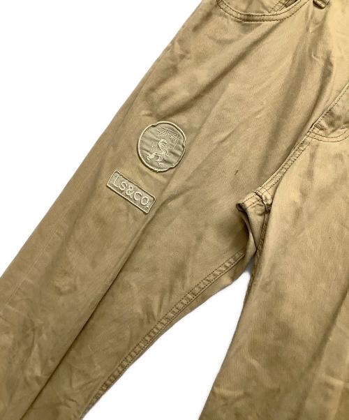 stussy（ステューシー）stussy (ステューシー) LEVI'S (リーバイス) チノパン カーキ サイズ:Mサイズの古着・服飾アイテム
