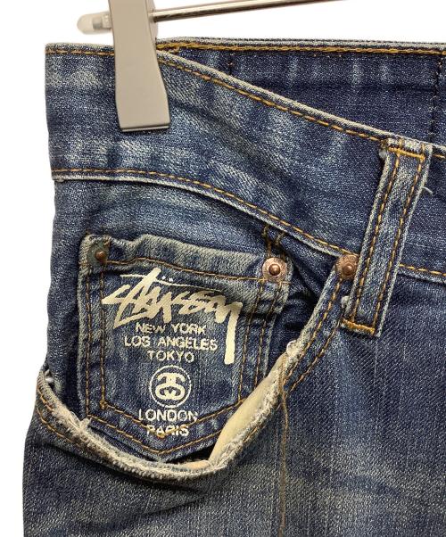 stussy（ステューシー）stussy (ステューシー) LEVI'S (リーバイス) デニムパンツ インディゴ サイズ:33インチの古着・服飾アイテム