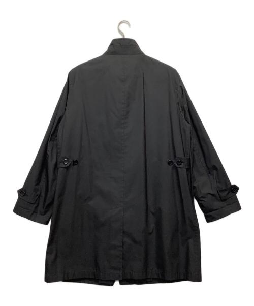 BURBERRY LONDON（バーバリーロンドン）BURBERRY LONDON (バーバリーロンドン) スタンドカラーコート ブラック サイズ:Lの古着・服飾アイテム