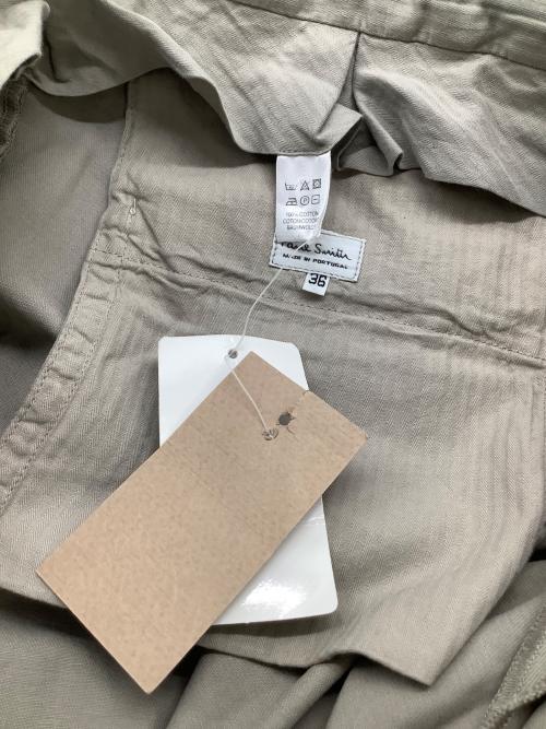 PAUL SMITH（ポールスミス）PAUL SMITH (ポールスミス) タックパンツ グレー サイズ:36の古着・服飾アイテム