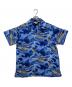 THE GARMENT PIECE（ザガーメントピース）の古着「アロハシャツ」｜ブルー