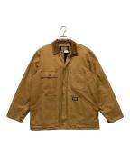 BIG SMITHビッグスミス）の古着「ダックジャケット」｜ブラウン