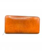 WILDSWANSワイルドスワンズ）の古着「長財布　WILDSWANS」｜ブラウン×ブラック