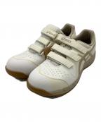 asicsアシックス）の古着「安全靴」｜ベージュ
