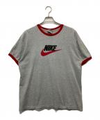 NIKEナイキ）の古着「リンガーTシャツ」｜グレー