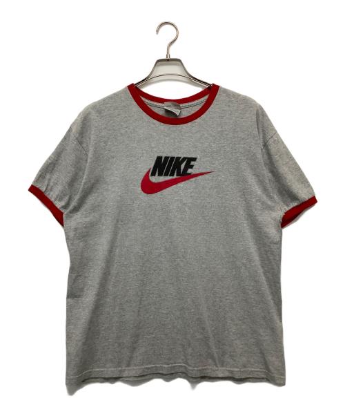 NIKE（ナイキ）NIKE (ナイキ) リンガーTシャツ グレー サイズ:Mの古着・服飾アイテム