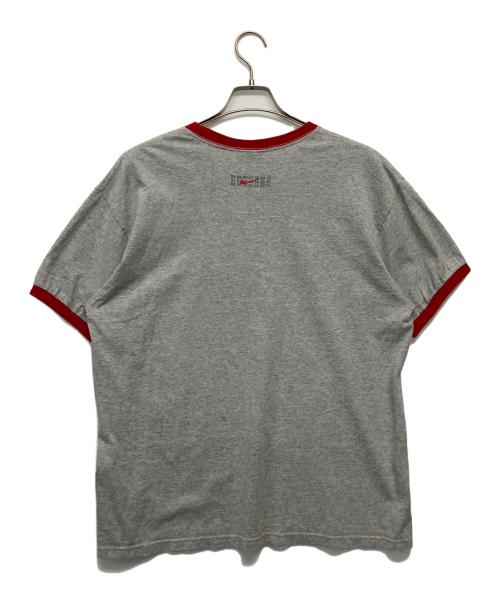 NIKE（ナイキ）NIKE (ナイキ) リンガーTシャツ グレー サイズ:Mの古着・服飾アイテム