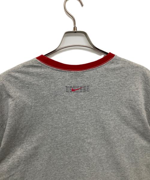 NIKE（ナイキ）NIKE (ナイキ) リンガーTシャツ グレー サイズ:Mの古着・服飾アイテム