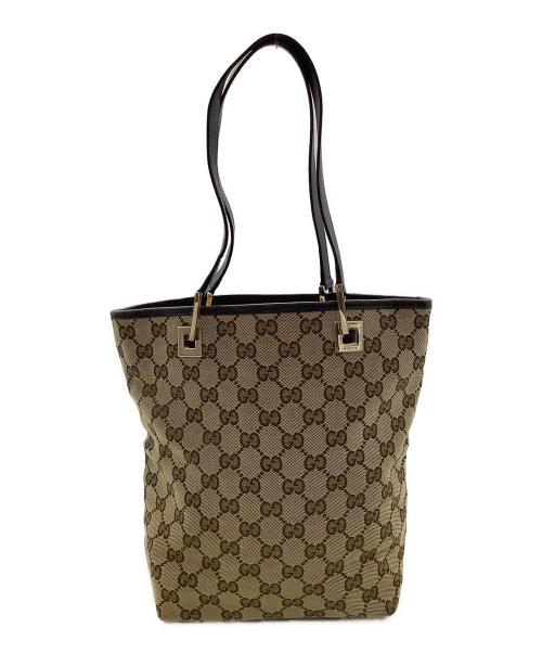 GUCCI（グッチ）GUCCI (グッチ) トートバッグ ベージュの古着・服飾アイテム