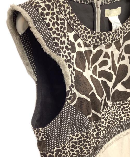 'S Max Mara（エスマックスマーラ）'S Max Mara (エスマックスマーラ) ノースリーブワンピース ベージュ サイズ:IJ36の古着・服飾アイテム