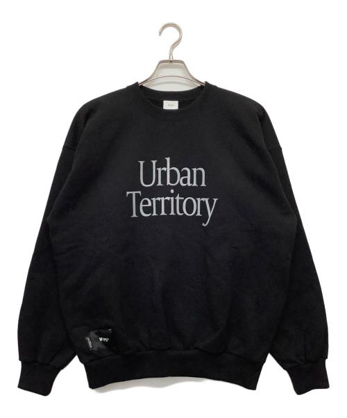 WTAPS（ダブルタップス）WTAPS (ダブルタップス) クルーネックスウェット ブラック サイズ:x02の古着・服飾アイテム