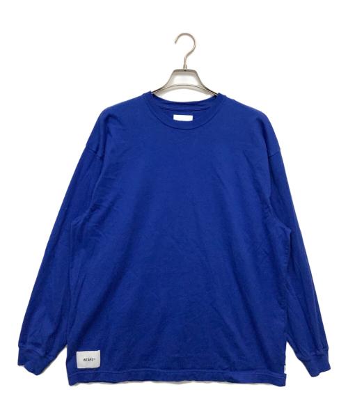 WTAPS（ダブルタップス）WTAPS (ダブルタップス) 長袖カットソー ブルー サイズ:X 04の古着・服飾アイテム
