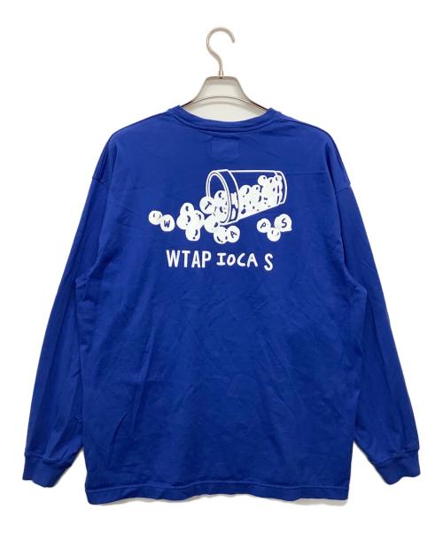 WTAPS（ダブルタップス）WTAPS (ダブルタップス) 長袖カットソー ブルー サイズ:X 04の古着・服飾アイテム