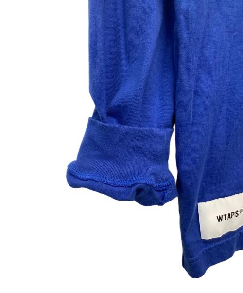 WTAPS（ダブルタップス）WTAPS (ダブルタップス) 長袖カットソー ブルー サイズ:X 04の古着・服飾アイテム