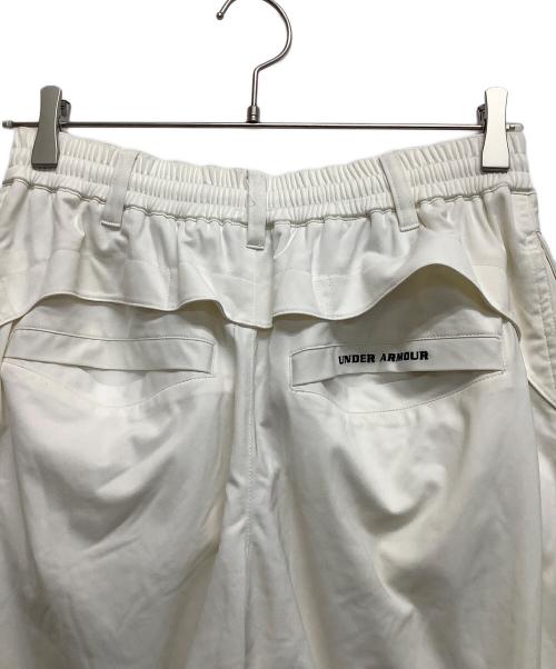 UNDER ARMOUR（アンダーアーマー）UNDER ARMOUR (アンダーアーマー) ジャージパンツ アイボリー サイズ:Mの古着・服飾アイテム