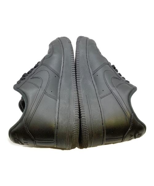 NIKE（ナイキ）NIKE (ナイキ) SUPREME (シュプリーム) NIKE×Supreme　AIR FORCE1（エアフォース1）ローカットスニーカー ブラック サイズ:27㎝の古着・服飾アイテム