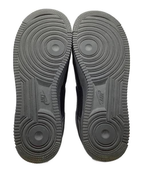 NIKE（ナイキ）NIKE (ナイキ) SUPREME (シュプリーム) NIKE×Supreme　AIR FORCE1（エアフォース1）ローカットスニーカー ブラック サイズ:27㎝の古着・服飾アイテム