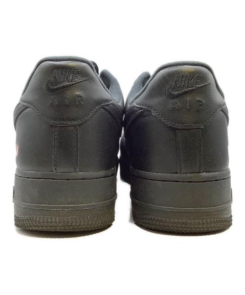 NIKE（ナイキ）NIKE (ナイキ) SUPREME (シュプリーム) NIKE×Supreme　AIR FORCE1（エアフォース1）ローカットスニーカー ブラック サイズ:27㎝の古着・服飾アイテム