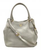 PRADAプラダ）の古着「トートバッグ」｜アイボリー