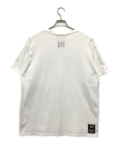 WIND AND SEA（ウィンダンシー）WIND AND SEA (ウィンダンシー) 半袖カットソー ホワイト サイズ:Mの古着・服飾アイテム