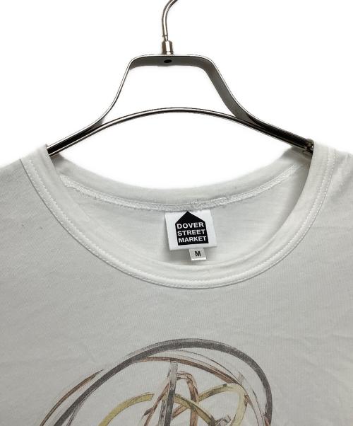 DOVER STREET MARKET（ドーバー ストリート マーケット）DOVER STREET MARKET (ドーバー ストリート マーケット) プリントTシャツ ホワイト サイズ:Mの古着・服飾アイテム