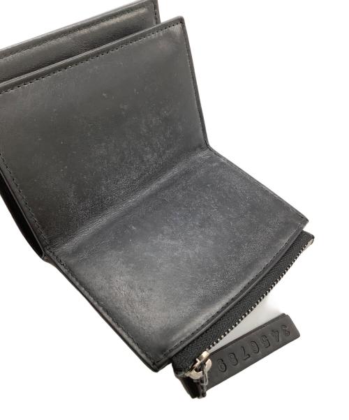 Maison Margiela（メゾンマルジェラ）Maison Margiela (メゾンマルジェラ) 2つ折り財布 ブラックの古着・服飾アイテム