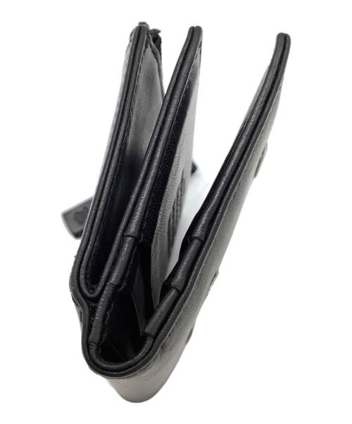 Maison Margiela（メゾンマルジェラ）Maison Margiela (メゾンマルジェラ) 2つ折り財布 ブラックの古着・服飾アイテム