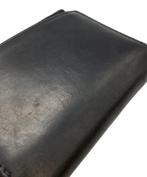Maison Margiela（メゾンマルジェラ）Maison Margiela (メゾンマルジェラ) 2つ折り財布 ブラックの古着・服飾アイテム