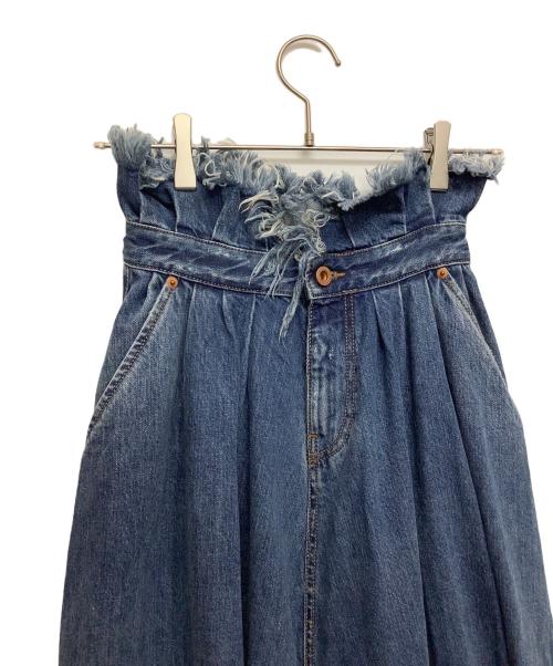 DIESEL（ディーゼル）DIESEL (ディーゼル) デニムスカート ブルー サイズ:23の古着・服飾アイテム