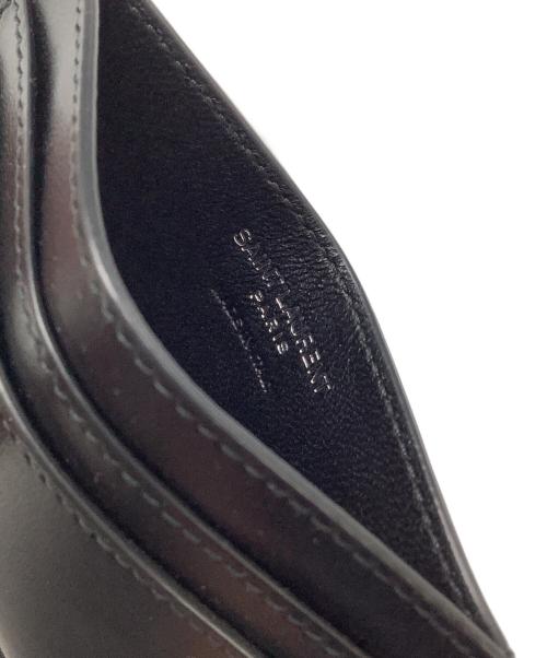 Saint Laurent Paris（サンローランパリ）Saint Laurent Paris (サンローランパリ) パスケース ブラックの古着・服飾アイテム