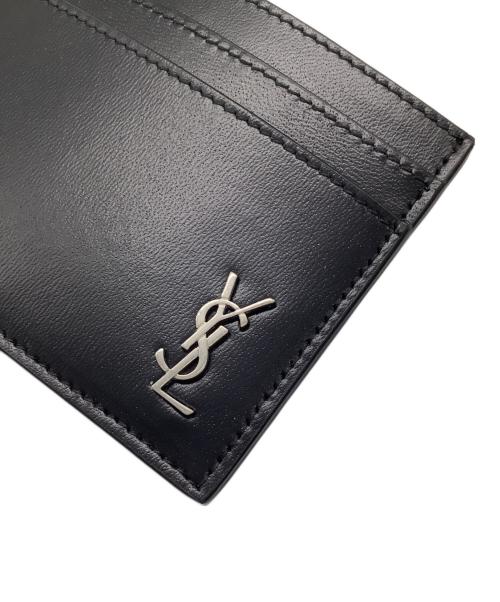 Saint Laurent Paris（サンローランパリ）Saint Laurent Paris (サンローランパリ) パスケース ブラックの古着・服飾アイテム