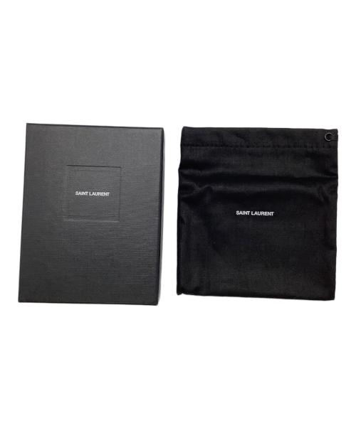 Saint Laurent Paris（サンローランパリ）Saint Laurent Paris (サンローランパリ) パスケース ブラックの古着・服飾アイテム