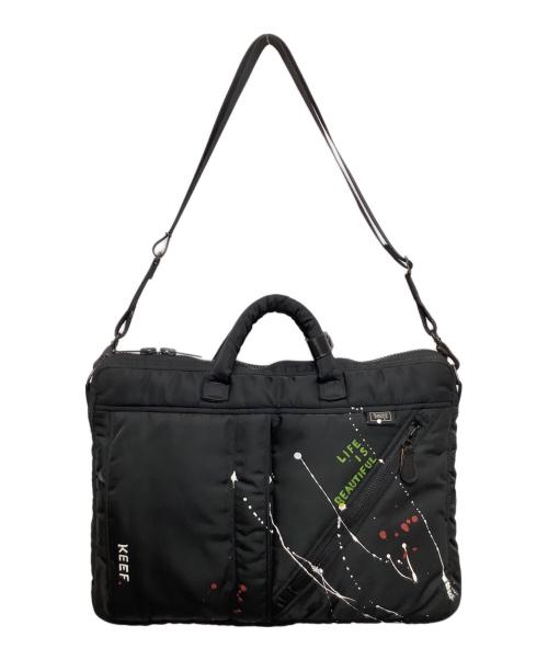 HARVEST LABEL（ハーヴェストレーベル）HARVEST LABEL (ハーヴェストレーベル) ショルダーバッグ ブラックの古着・服飾アイテム