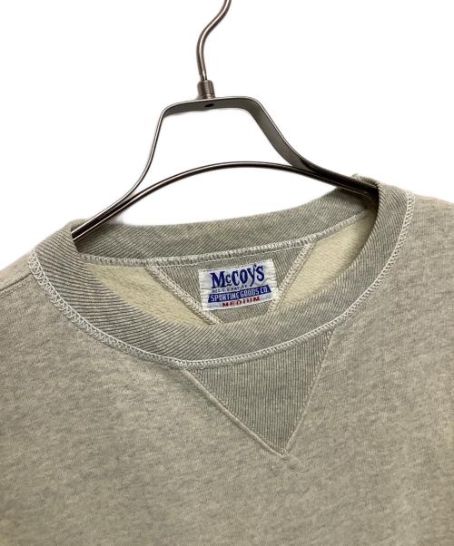 McCOY'S（マッコイズ）McCOY'S (マッコイズ) スウェット グレー サイズ:Mの古着・服飾アイテム