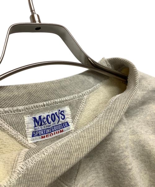 McCOY'S（マッコイズ）McCOY'S (マッコイズ) スウェット グレー サイズ:Mの古着・服飾アイテム