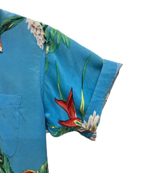 AVANTI（アヴァンティ）AVANTI (アヴァンティ) アロハシャツ スカイブルー サイズ:不明の古着・服飾アイテム