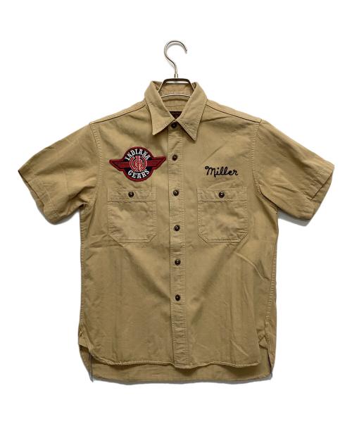 BUZZ RICKSON'S（バズリクソンズ）BUZZ RICKSON'S (バズリクソンズ) 半袖ワークシャツ ベージュ サイズ:14-14 1/2の古着・服飾アイテム