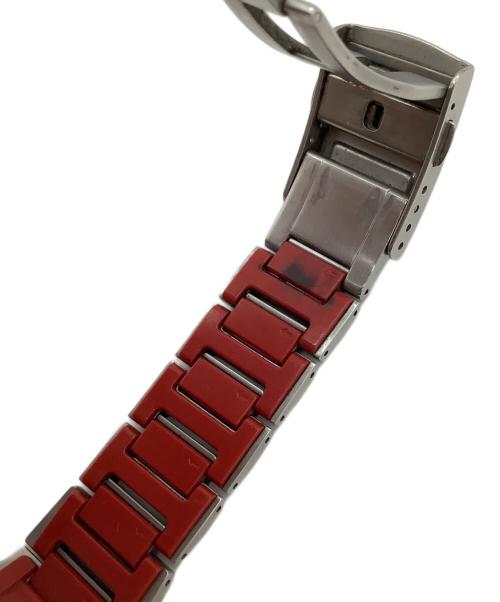 CASIO（カシオ）CASIO (カシオ) 腕時計 ブラック×レッドの古着・服飾アイテム