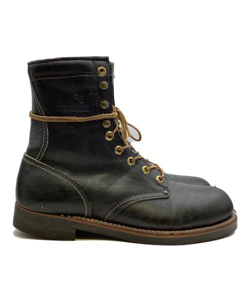 CAROLINA（キャロライナ）CAROLINA (キャロライナ) CAROLINA　ロガーブーツ ブラック サイズ:US8の古着・服飾アイテム