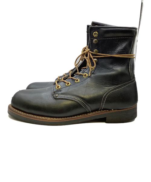 CAROLINA（キャロライナ）CAROLINA (キャロライナ) CAROLINA　ロガーブーツ ブラック サイズ:US8の古着・服飾アイテム