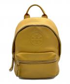 TORY BURCHトリーバーチ）の古着「リュック」｜イエロー
