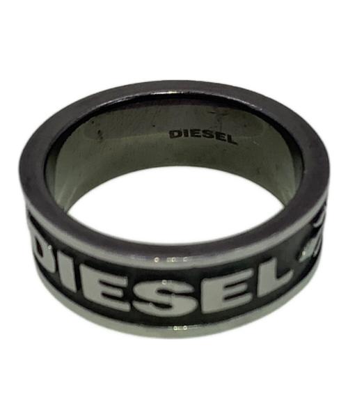 DIESEL（ディーゼル）DIESEL (ディーゼル) リング シルバー×ブラック サイズ:22号の古着・服飾アイテム