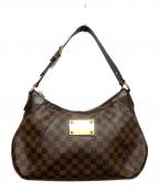 LOUIS VUITTONルイ ヴィトン）の古着「LOUIS VUITTON ダミエ　テムズGM ショルダーバッグ」｜ブラウン