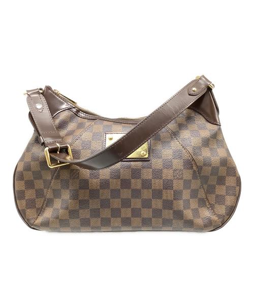 LOUIS VUITTON（ルイ ヴィトン）LOUIS VUITTON (ルイ ヴィトン) LOUIS VUITTON ダミエ　テムズGM ショルダーバッグ ブラウンの古着・服飾アイテム