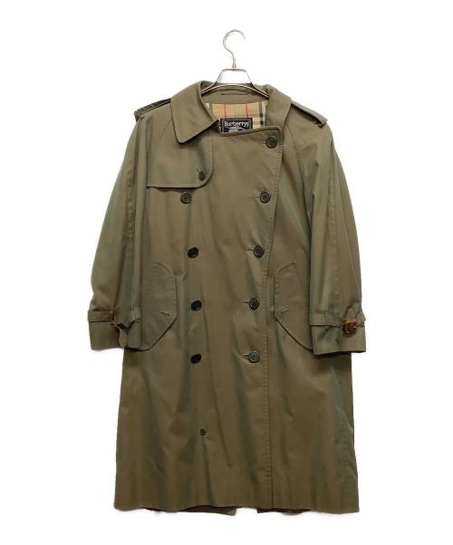 BURBERRY（バーバリー）BURBERRY (バーバリー) トレンチコート グリーン サイズ:Sの古着・服飾アイテム