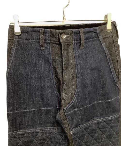 Max Fritz（マックスフリッツ(9)）MAX FRITZ (マックスフリッツ(9)) ダブルニーストレッチジーンズ3 インディゴ サイズ:44の古着・服飾アイテム