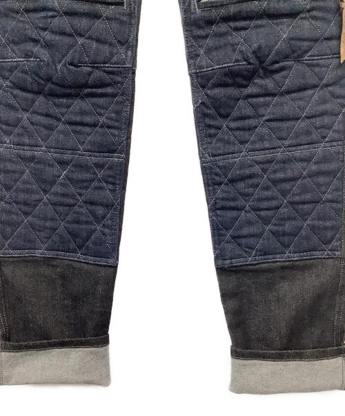 Max Fritz（マックスフリッツ(9)）MAX FRITZ (マックスフリッツ(9)) ダブルニーストレッチジーンズ3 インディゴ サイズ:44の古着・服飾アイテム