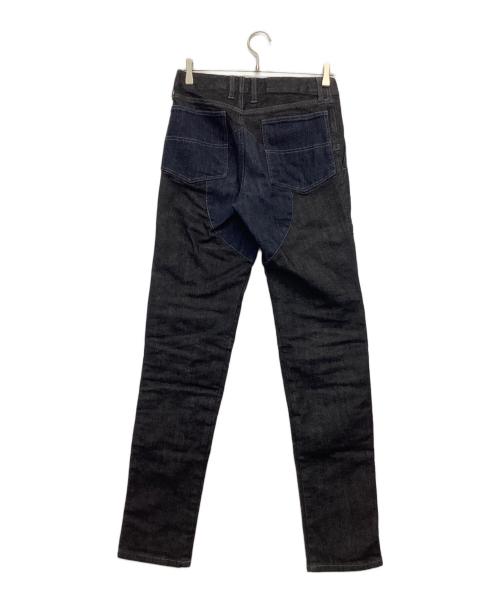 Max Fritz（マックスフリッツ(9)）MAX FRITZ (マックスフリッツ(9)) ダブルニーストレッチジーンズ3 インディゴ サイズ:44の古着・服飾アイテム