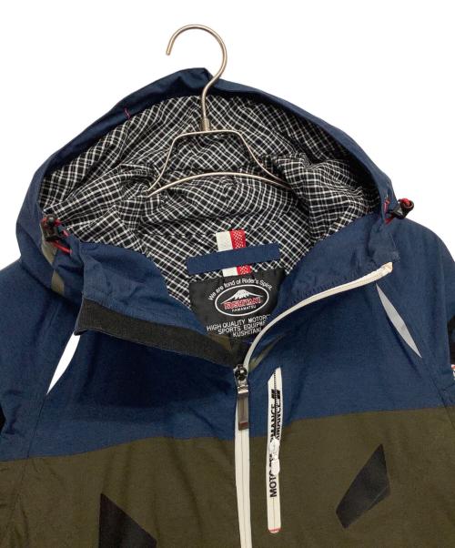 KUSHITANI（クシタニ）KUSHITANI (クシタニ) バイクジャケット オリーブ×ブルー サイズ:Mの古着・服飾アイテム